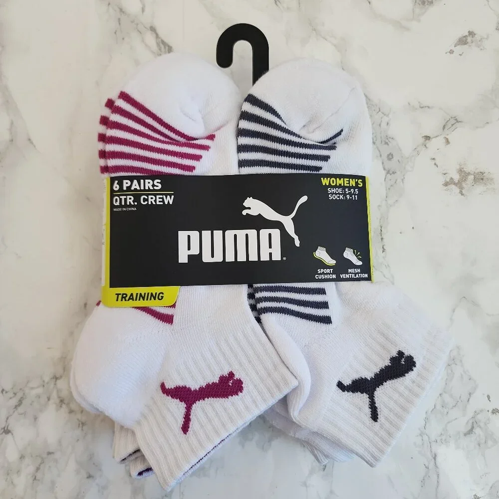 PUMA Crew Socks 6 Pairs